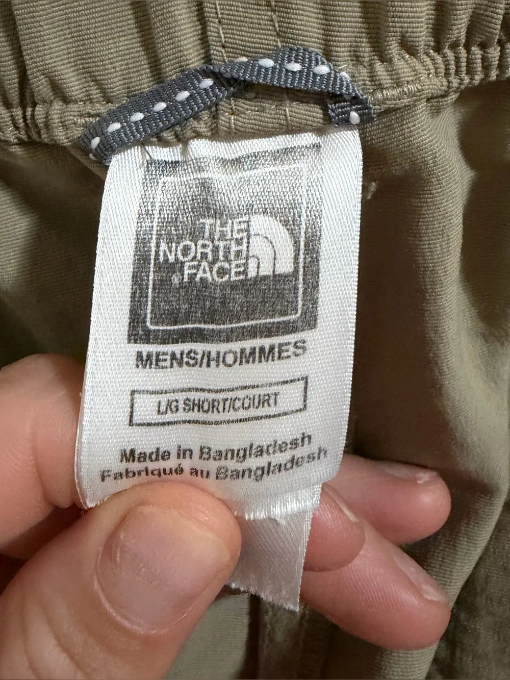 The North Face Convertible Hiking Pants Men's L Tan/Beige Cargo Trail outdoor